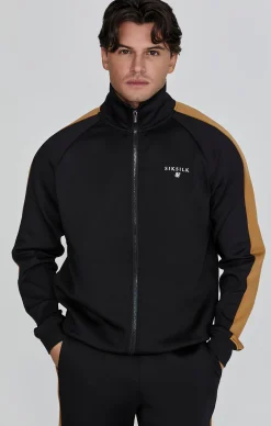 Black Track Top