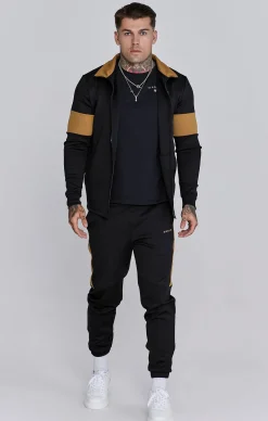 Black Track Top