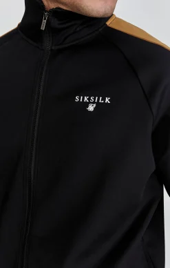 Black Track Top