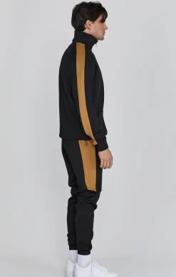 Black Track Top