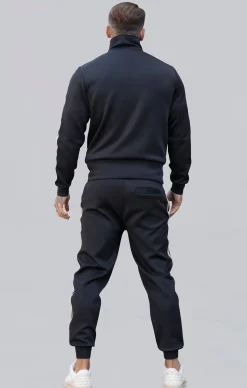 Black Track Top