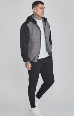 Black Windbreaker