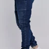 Blue Denim Joggers