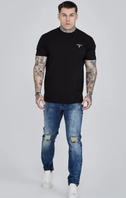 Blue Distressed Slim Fit