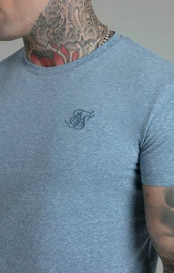 Blue Marl T-Shirt