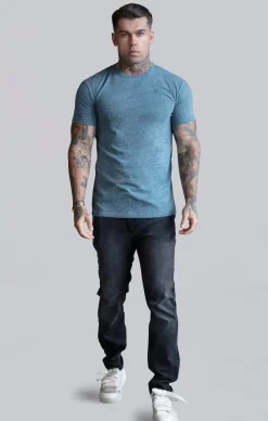 Blue Marl T-Shirt
