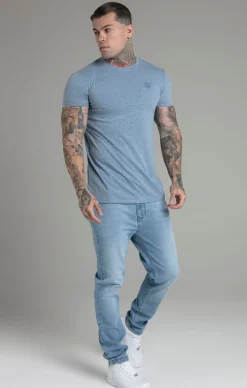 Blue Marl T-Shirt