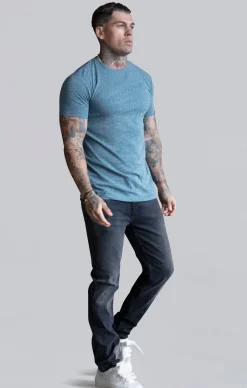 Blue Marl T-Shirt