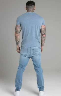 Blue Marl T-Shirt