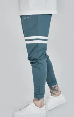 Blue Muscle Fit Joggers