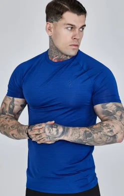 Blue Muscle Fit T-Shirt