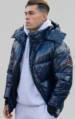 Blue Puffer Jacket
