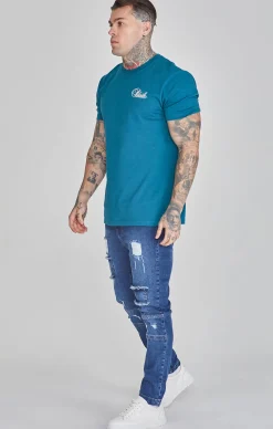 Blue Relaxed Fit T-Shirt