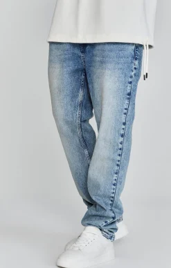Blue Straight Fit Jeans