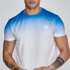 Blue White Fade T-Shirt