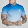 Blue White Fade T-Shirt