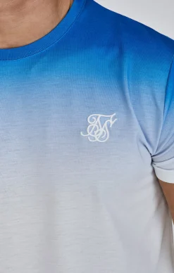Blue White Fade T-Shirt