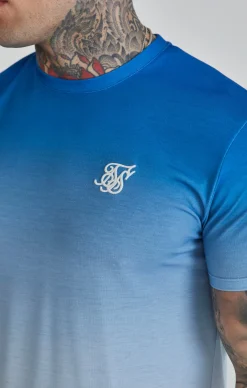 Blue White Fade T-Shirt