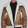 Brown Aviator Jacket