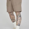 Brown Cargo Shorts