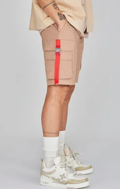 Brown Cargo Shorts