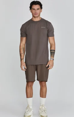 Brown Cargo Shorts
