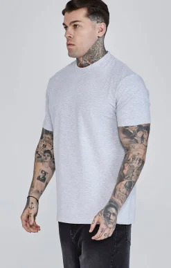 Brown Ecru Grey Marl Pack of 3 T-Shirts