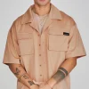 Brown Flight Utility Shirt