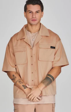 Brown Flight Utility Shirt