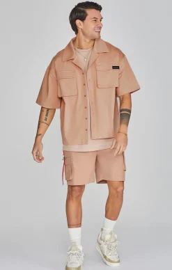 Brown Flight Utility Shirt
