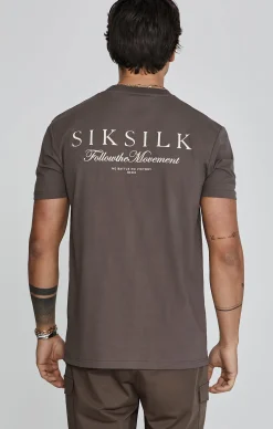 Brown Graphic T-Shirt