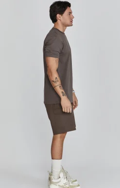 Brown Graphic T-Shirt