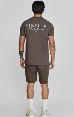 Brown Graphic T-Shirt