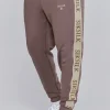 Brown Muscle Fit Joggers
