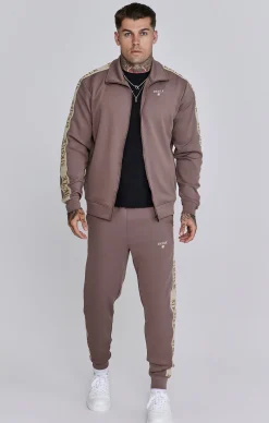 Brown Muscle Fit Joggers