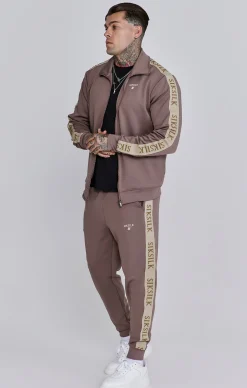 Brown Muscle Fit Joggers
