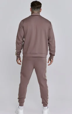 Brown Muscle Fit Joggers