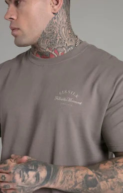 Brown Relaxed Fit T-Shirt