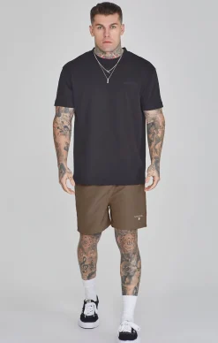 Brown Swim Shorts