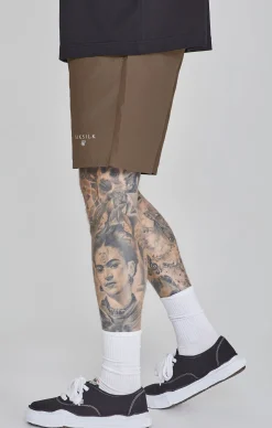 Brown Swim Shorts