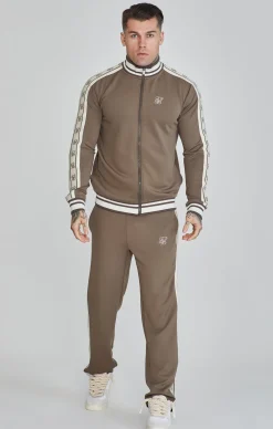 Brown Track Pants