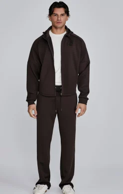 Brown Track Pants