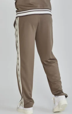 Brown Track Pants