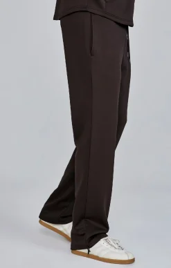 Brown Track Pants