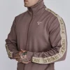 Brown Track Top
