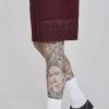 Burgundy Dynamic Shorts