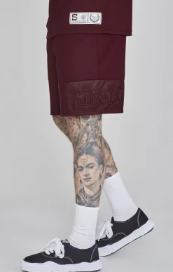 Burgundy Dynamic Shorts