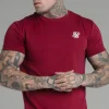 Burgundy Muscle Fit T-Shirt