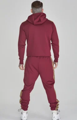 Burgundy Overhead Hoodie