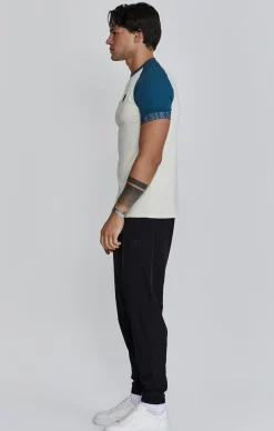 Ecru Blue Tech T-Shirt